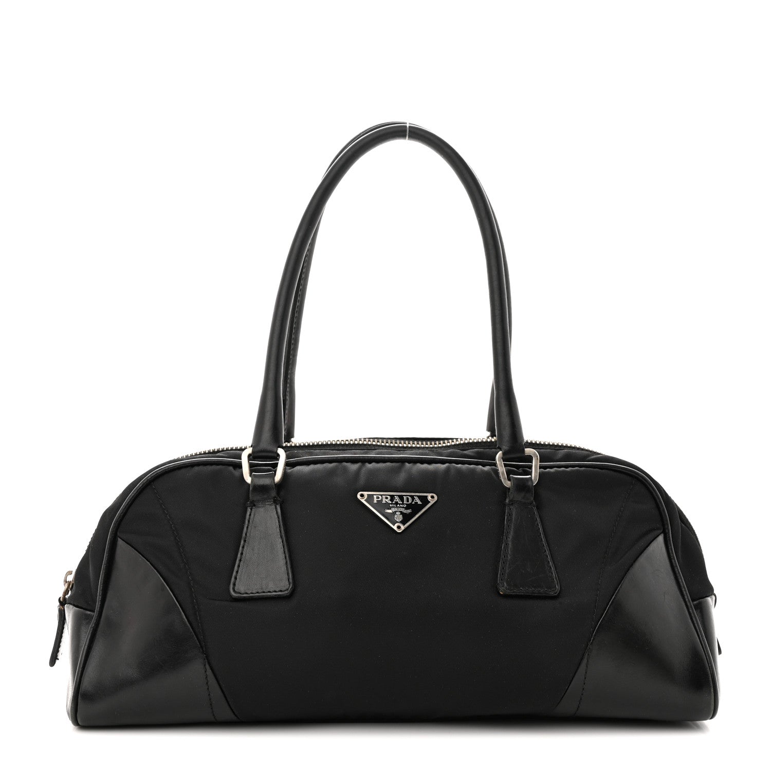Prada Nylon Cinghiale Bowler Black 1 of 13