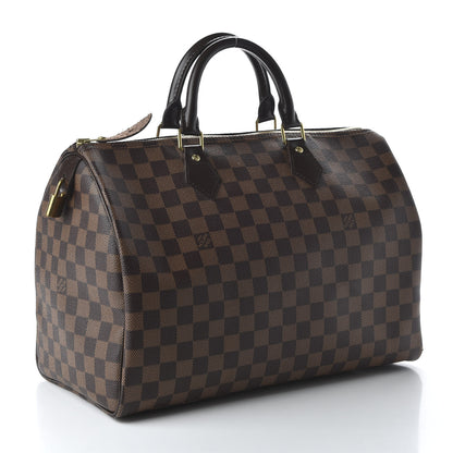 Louis Vuitton Damier Ebene Speedy 35 3 of 10
