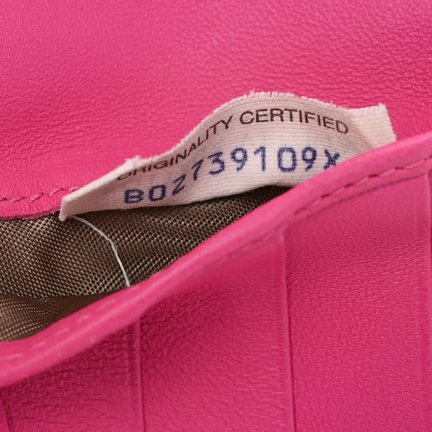 Bottega Veneta Nappa Intrecciato Mini Wallet Violet Fuxia 7 of 10