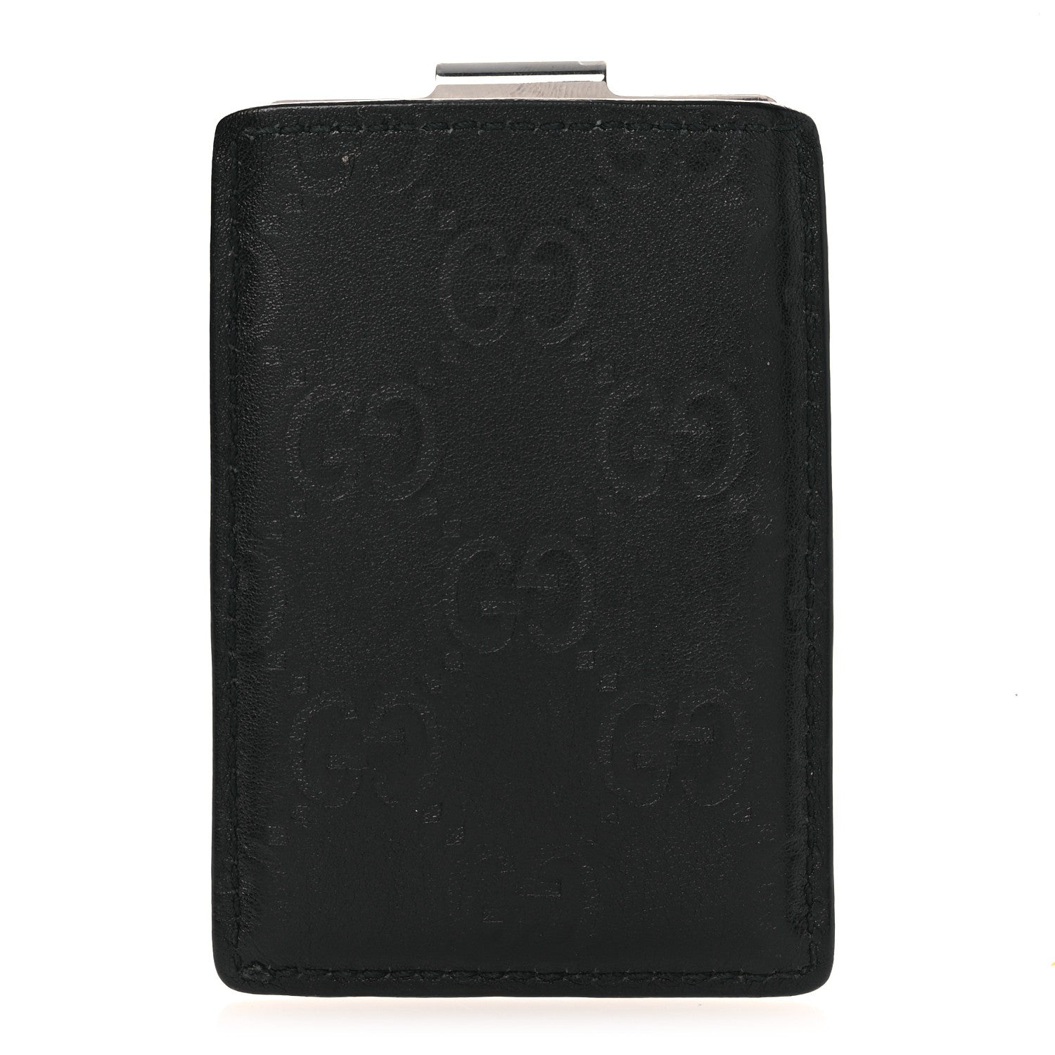 Gucci Guccissima Money Clip Black 1 of 10