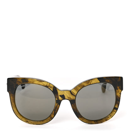 Chanel Acetate Butterfly Signature CC Sunglasses 5358-A 2 of 6