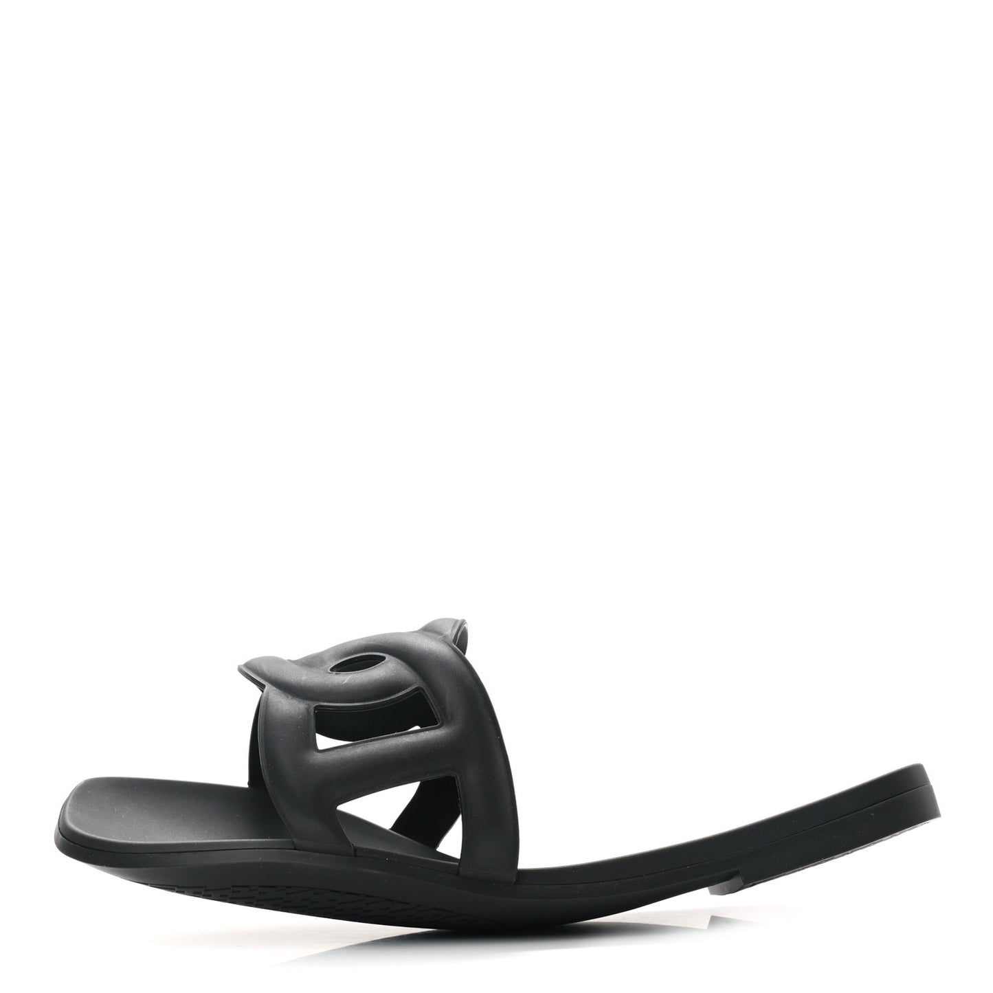 Rubber Aloha Sandals 37 Black