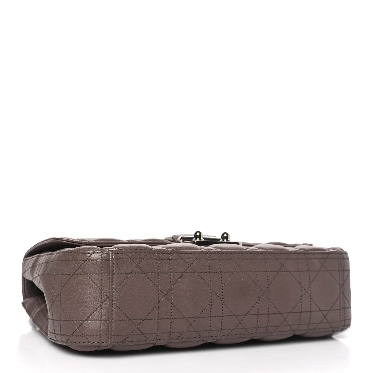Christian Dior Lambskin Cannage Medium Miss Dior Flap Taupe 5 of 10