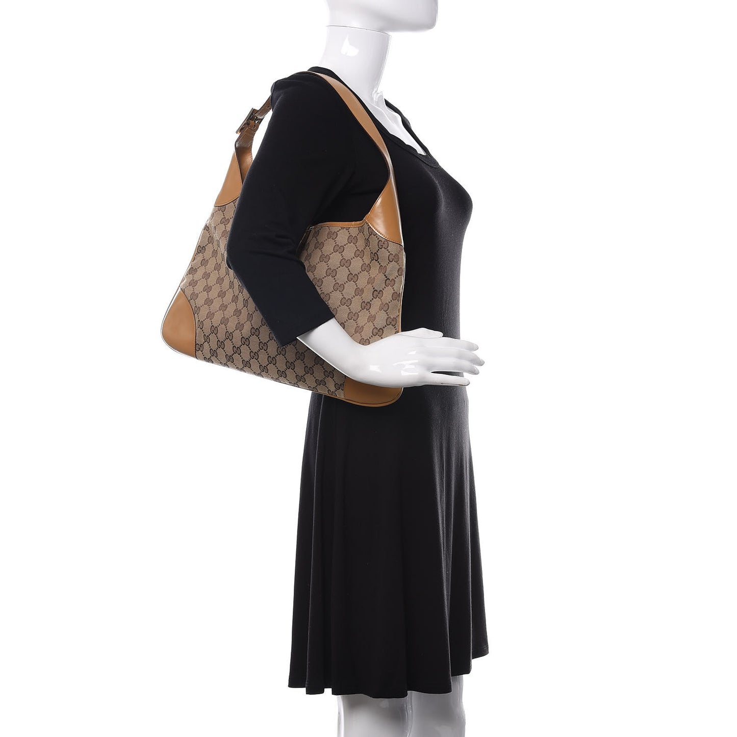 Monogram Jackie O Hobo Brown