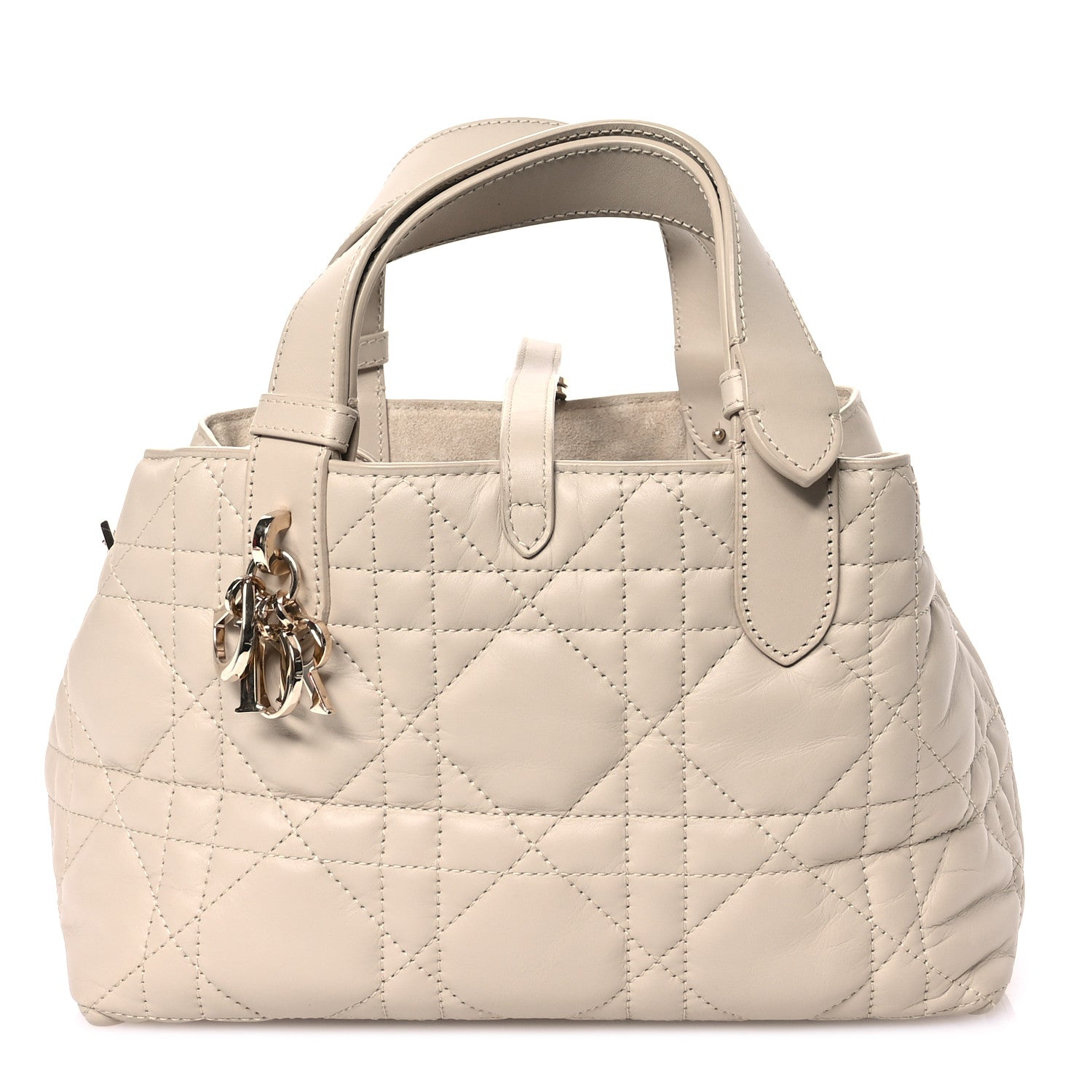 Christian Dior Calfskin Macrocannage Small Toujours Beige 1 of 11