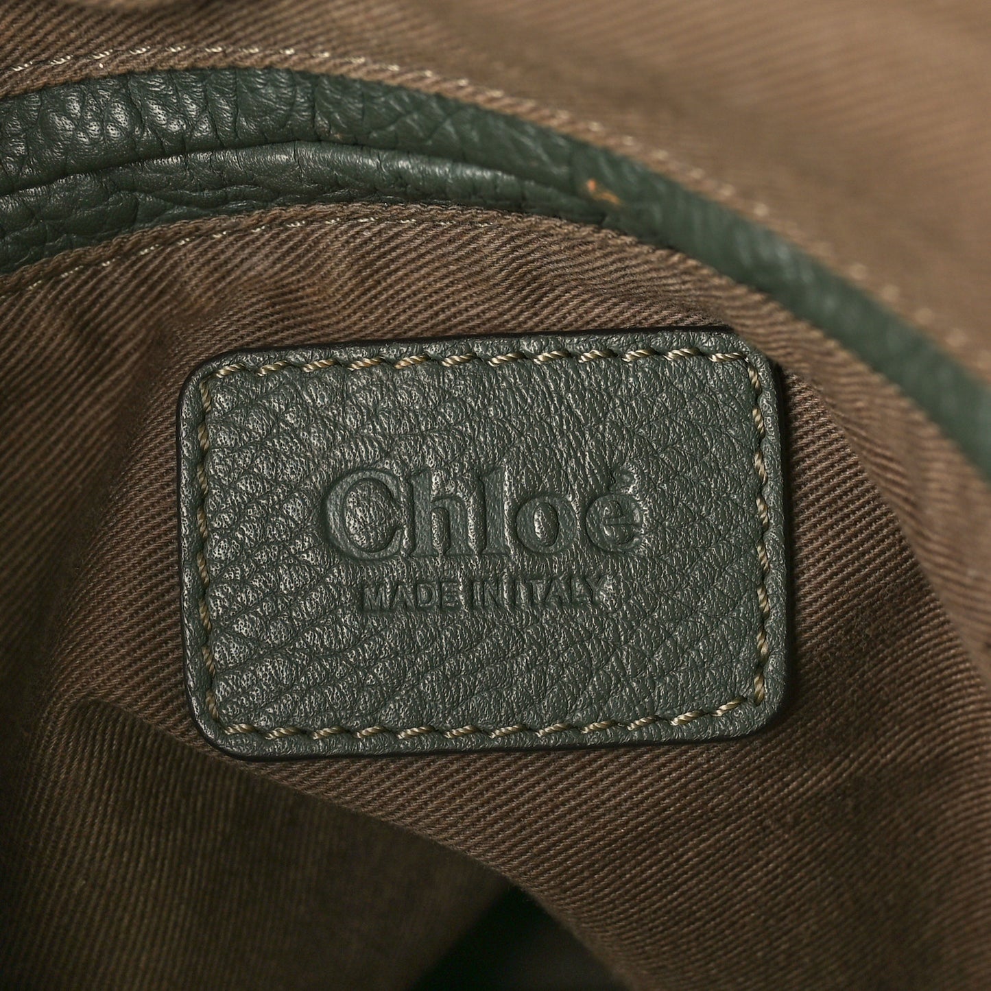 Calfskin Medium Marcie Satchel Midnight Green