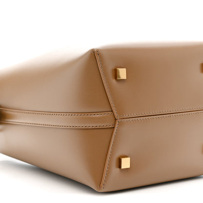Saint Laurent Shiny Calfskin Le 37 Small Bucket Bag Dark Cork 9 of 12