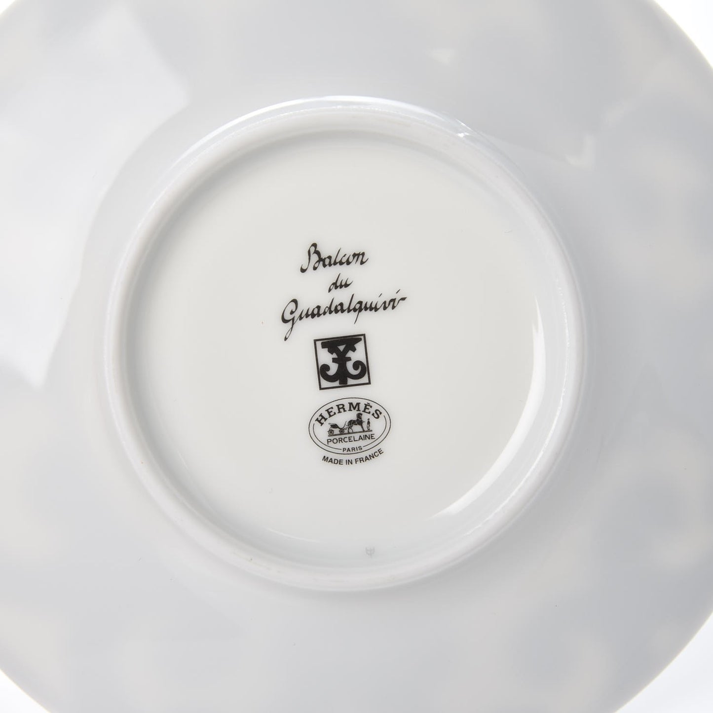 Porcelain Balcon du Guadalquivir Tea Cup and Saucer Set of 2