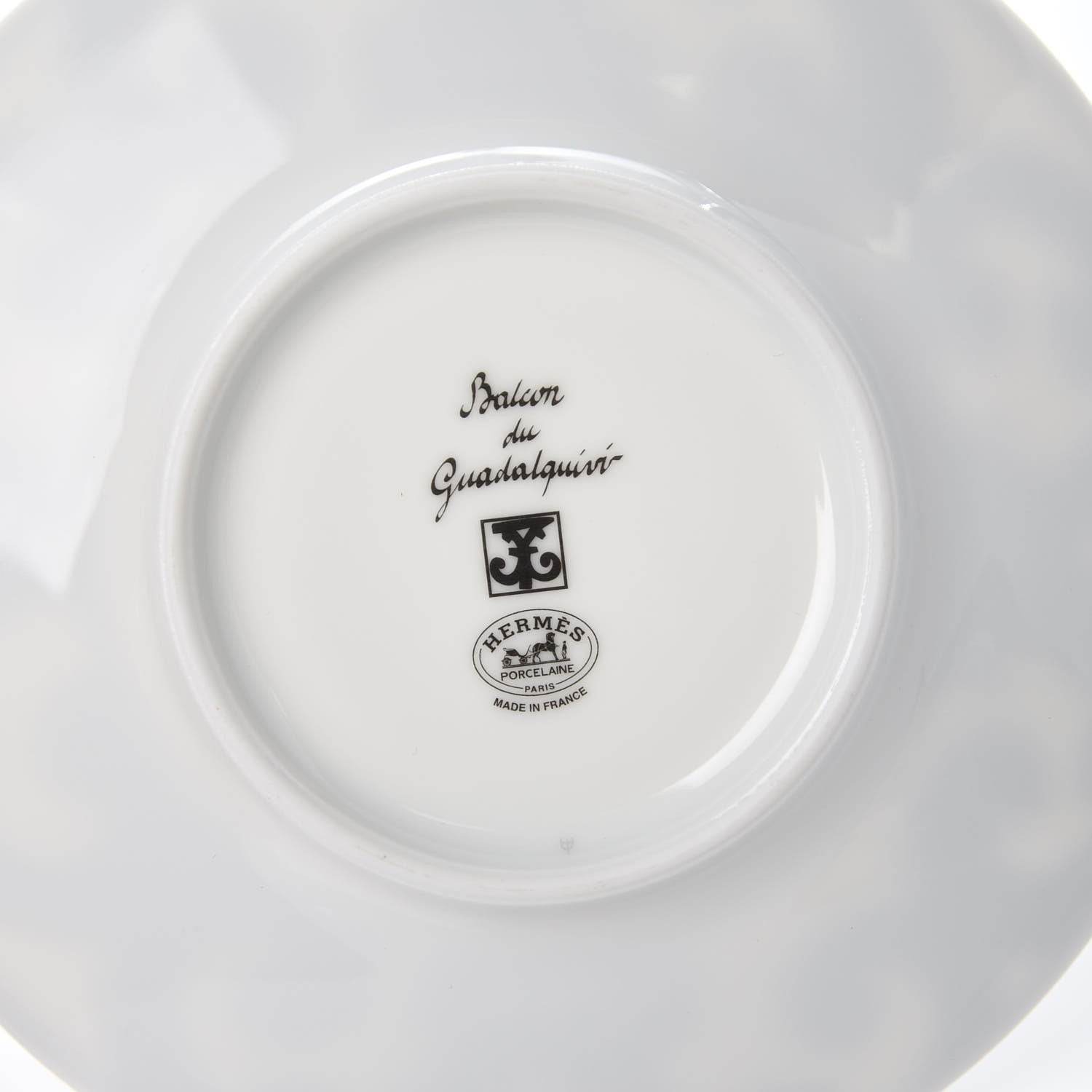 Hermes Porcelain Balcon du Guadalquivir Tea Cup and Saucer Set of 2 5 of 7