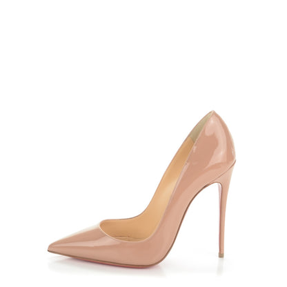 Christian Louboutin Patent So Kate 120 Pumps 37 Nude 1 of 7