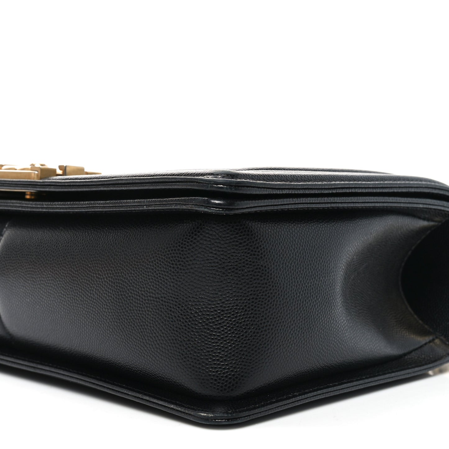 Caviar Quilted New Medium Boy Flap Black