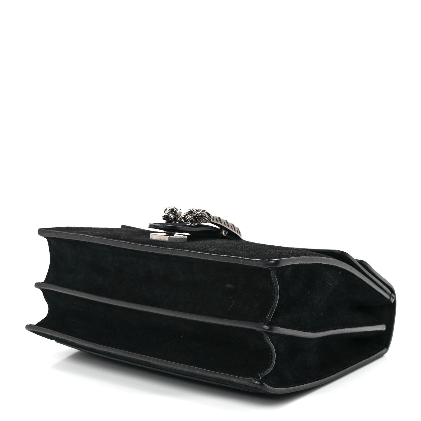 Suede Medium Dionysus Shoulder Bag Black