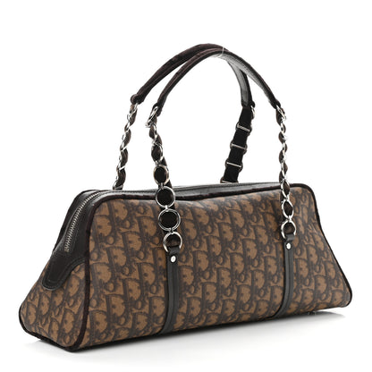 Christian Dior Monogram Trotter Romantique Boston Bag Brown 3 of 14