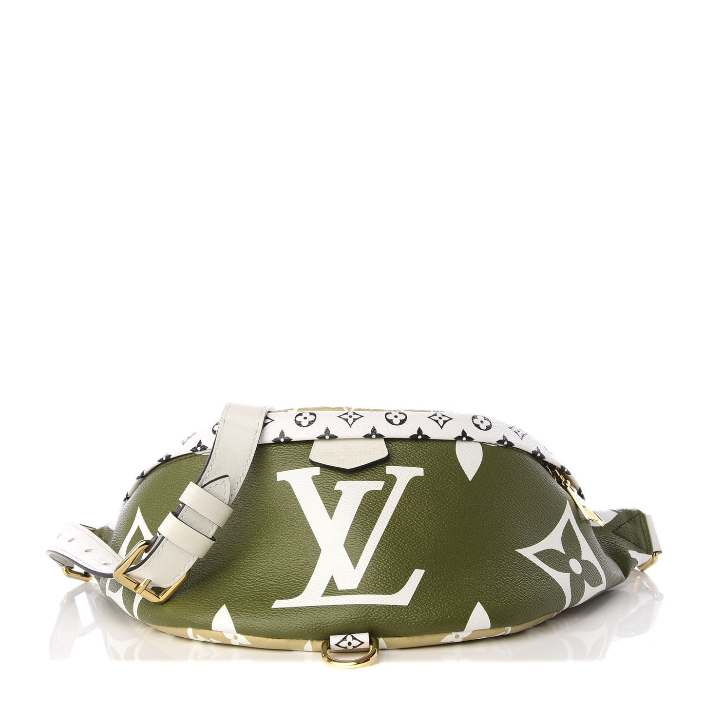 Monogram Giant Bumbag Kaki Beige