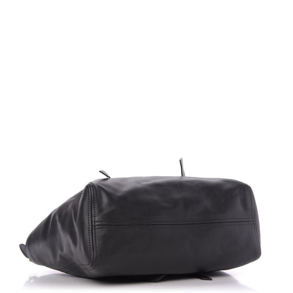Miu Miu Vitello Soft Calfskin Tote Black 4 of 8