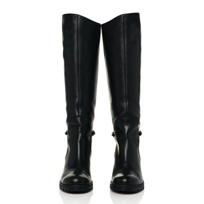 Christian Louboutin Calfskin Napoleo 70 Boots 38.5 Black 2 of 7