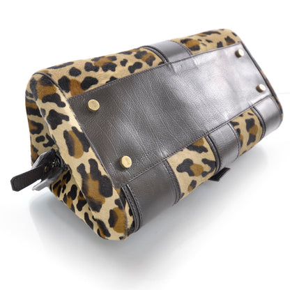 Celine Pony Hair Large Framed Ella Satchel 4 of 8