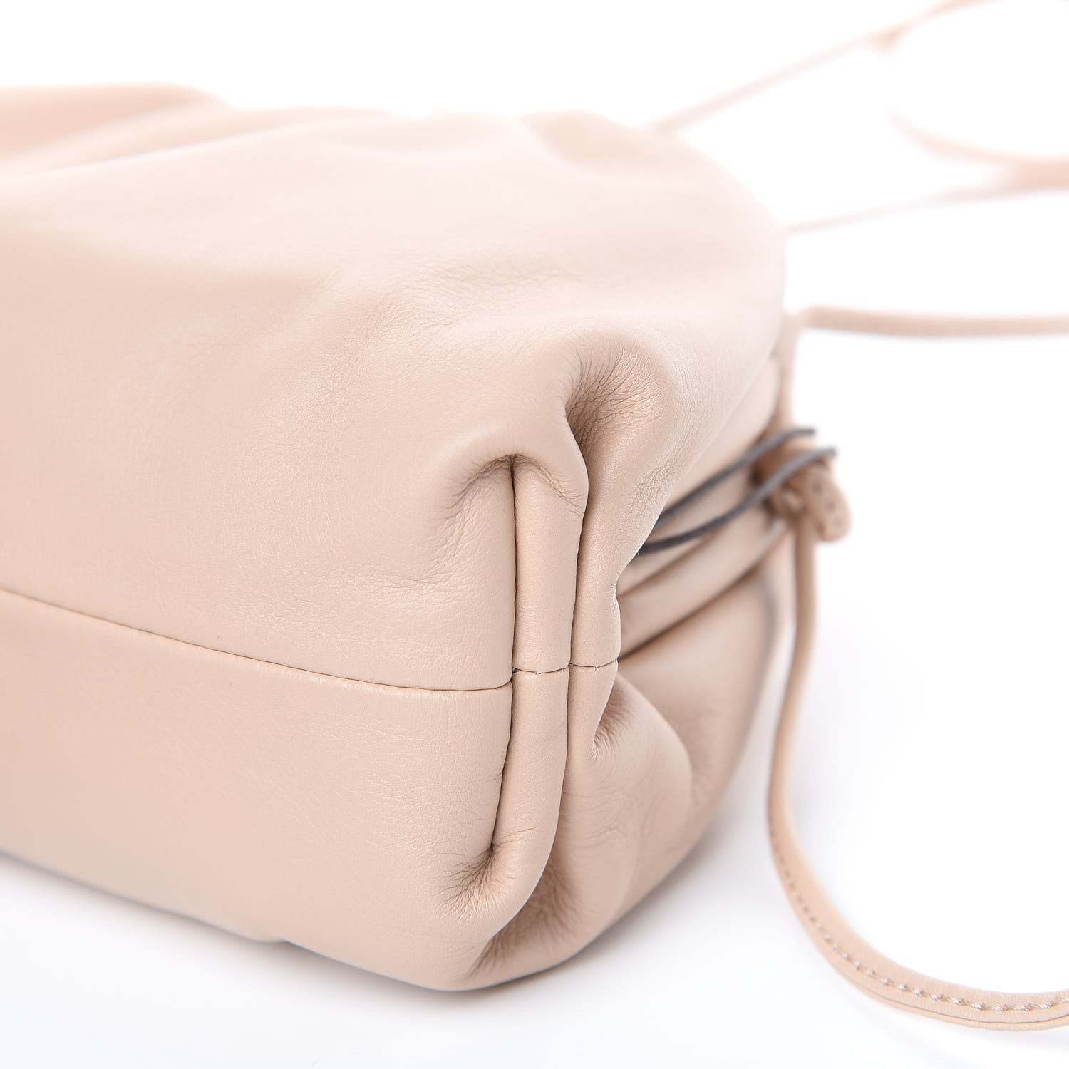 Bottega Veneta Butter Calfskin The Mini Pouch Nude 9 of 10