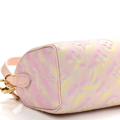 Louis Vuitton Empreinte Monogram Summer Stardust Nano Speedy Pink 8 of 9