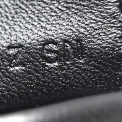 Hermes Milo Lambskin Matte Alligator Touch Grigri Rodeo Horse Bag Charm PM So Black 4 of 5