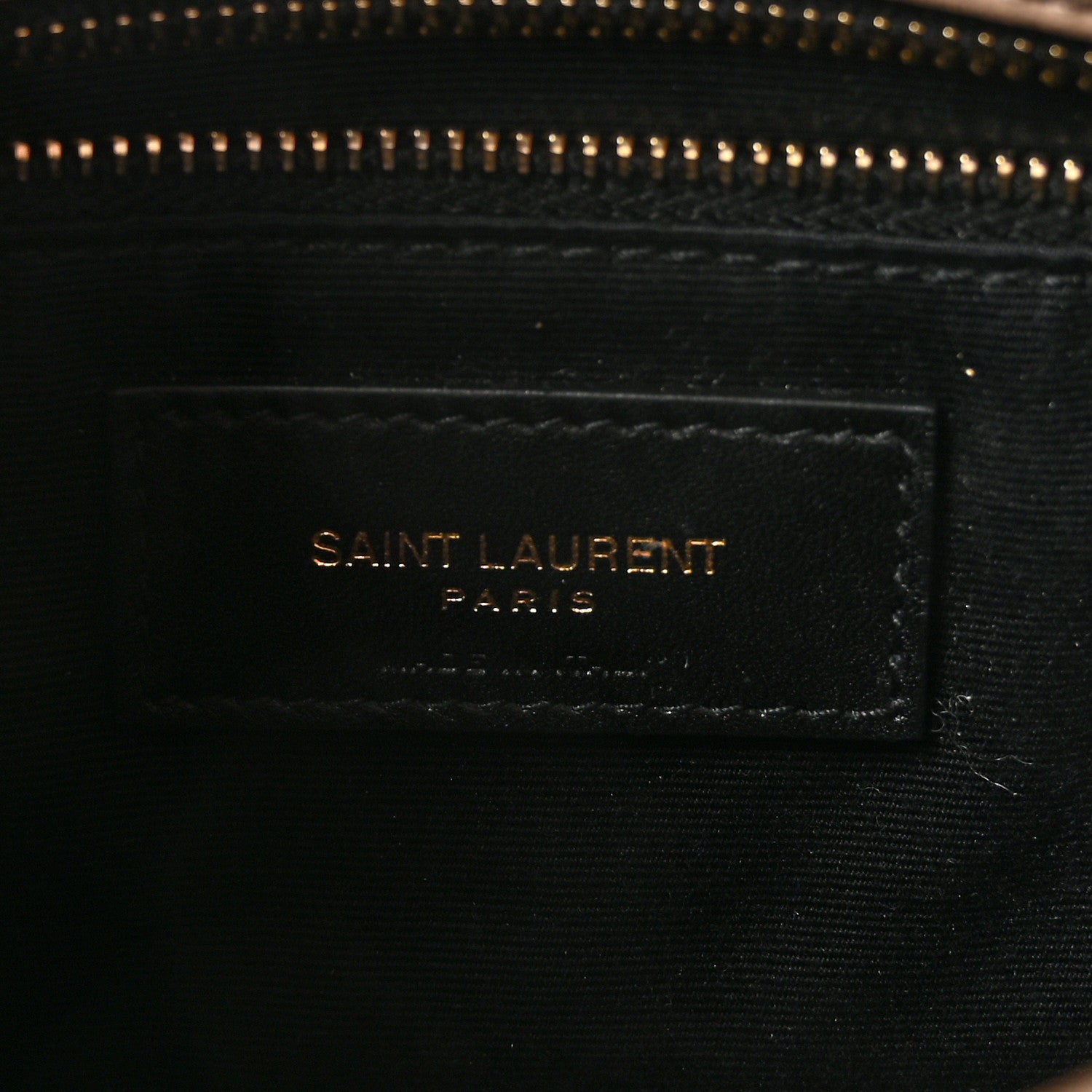 Saint Laurent Lambskin Quilted Toy Loulou Puffer Monogram Chain Satchel Dark Beige 6 of 9