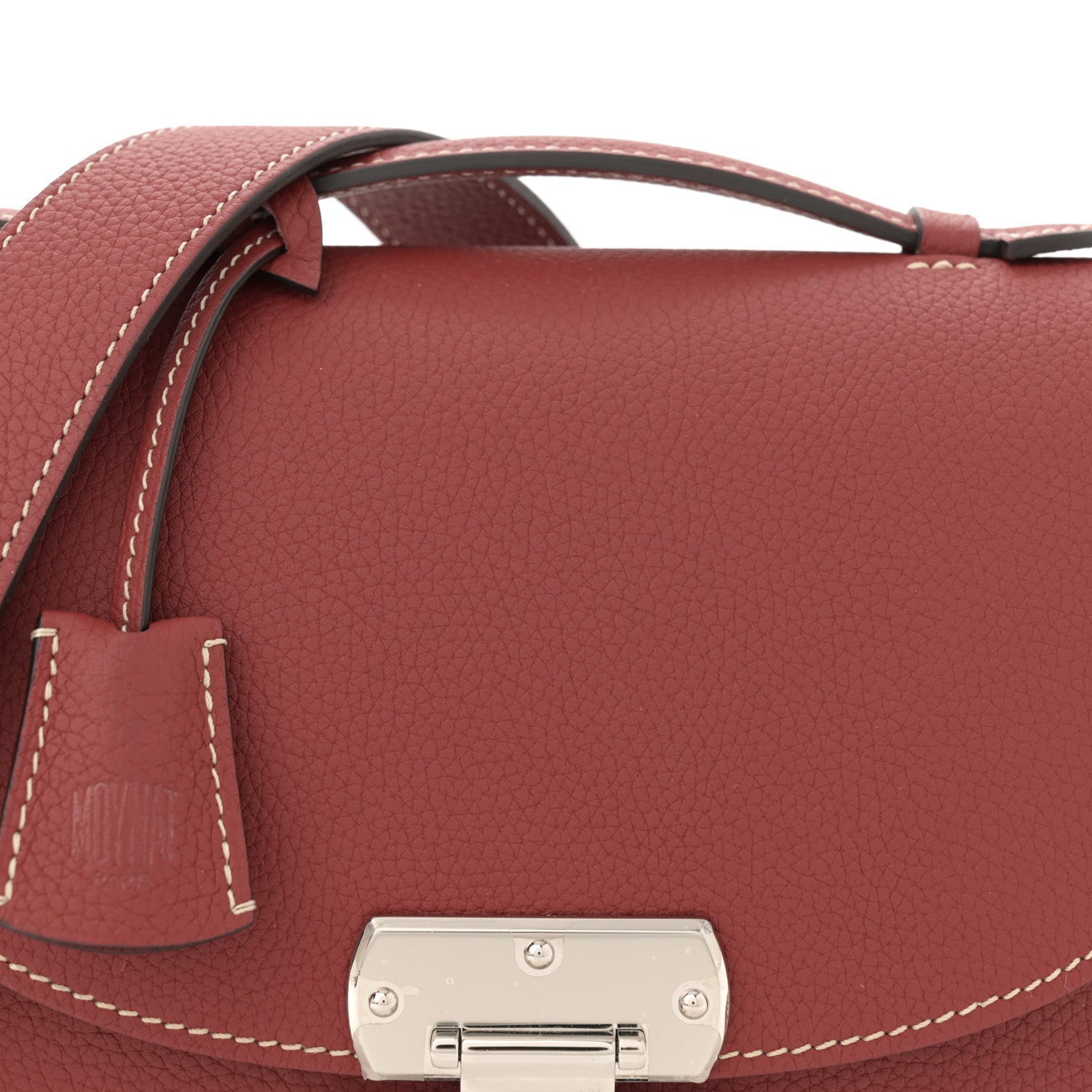 Moynat Taurillon Blush Flori PM Atlas 8 of 13