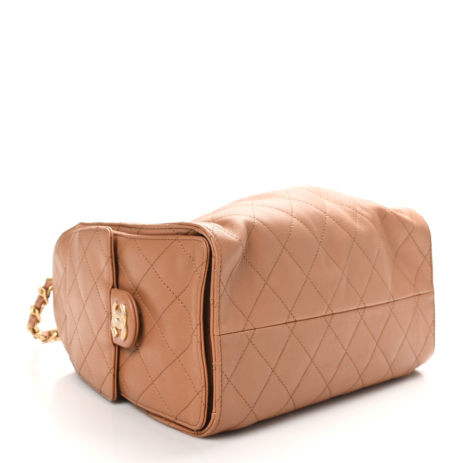 Chanel Caviar Quilted Small Chanel 25 Handbag Brown 4 of 10