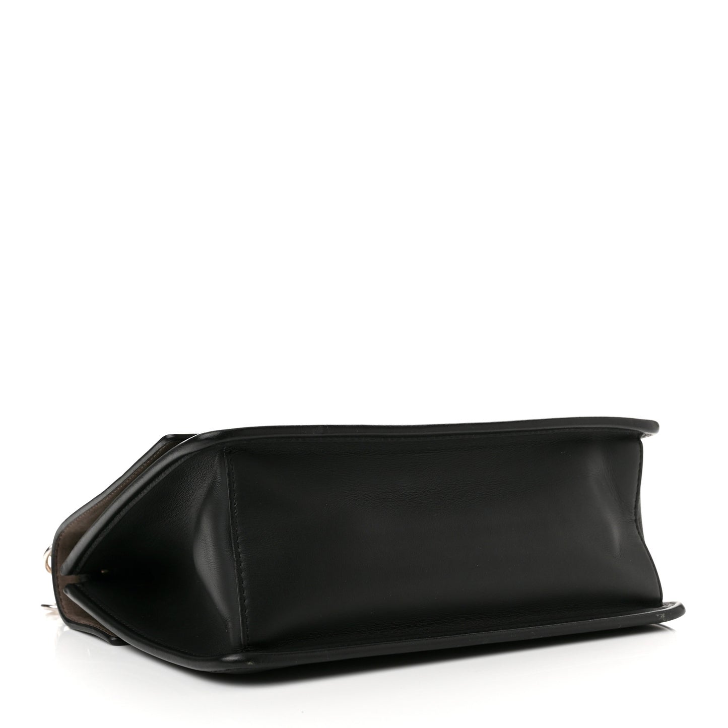 Vitello Century Opaco F is Fendi Kan I Shoulder Bag Black