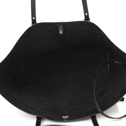 Saint Laurent Calfskin Large Shopping Tote Black 5 of 10