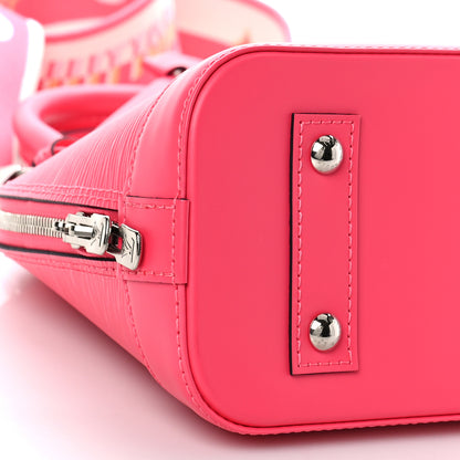 Louis Vuitton Epi Jacquard Alma BB Dragon Fruit 6 of 7