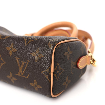 Louis Vuitton Monogram Nano Speedy Bandouliere 8 of 9