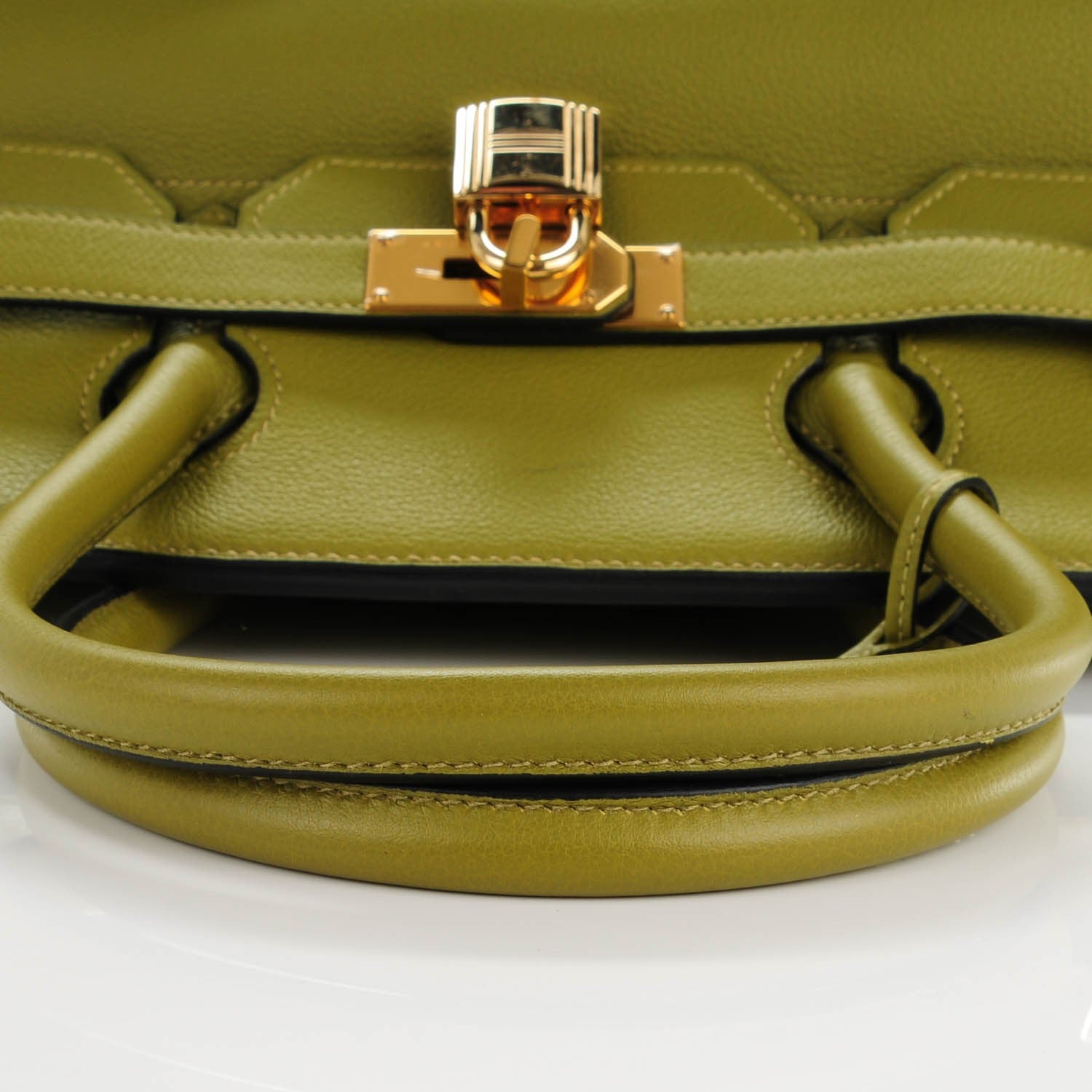 Hermes Evergrain JPG Birkin 42 Chartreuse 11 of 22