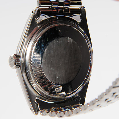 Rolex Stainless Steel 18K White Gold 36mm Oyster Perpetual Datejust Watch Silver 16014 7 of 7