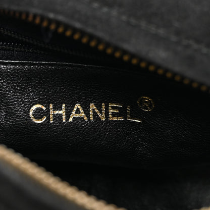 Chanel Suede Quilted CC Tassel Camera Case  Black 6 of 11