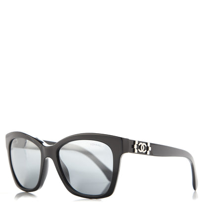 Chanel CC Butterfly Signature Sunglasses 5313 Black 1 of 9