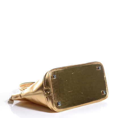 Louis Vuitton Suhali Lockit MM Gold 4 of 7