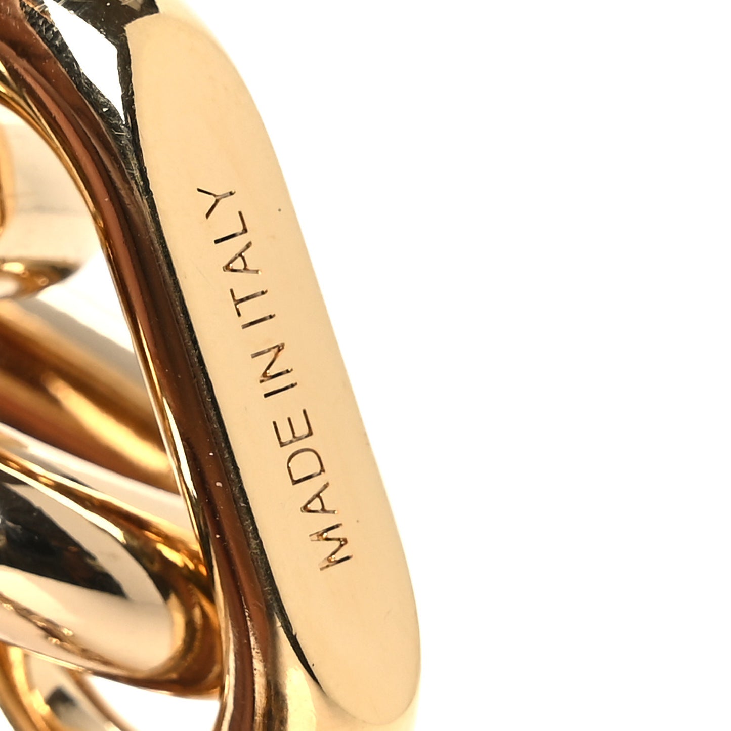 Metal Chain Strap Gold