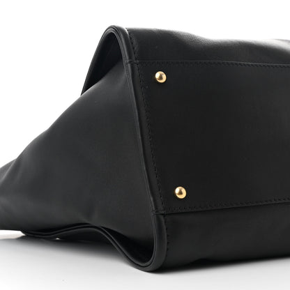 Chanel Calfskin Medium Deauville Tote Black Multicolor 11 of 12