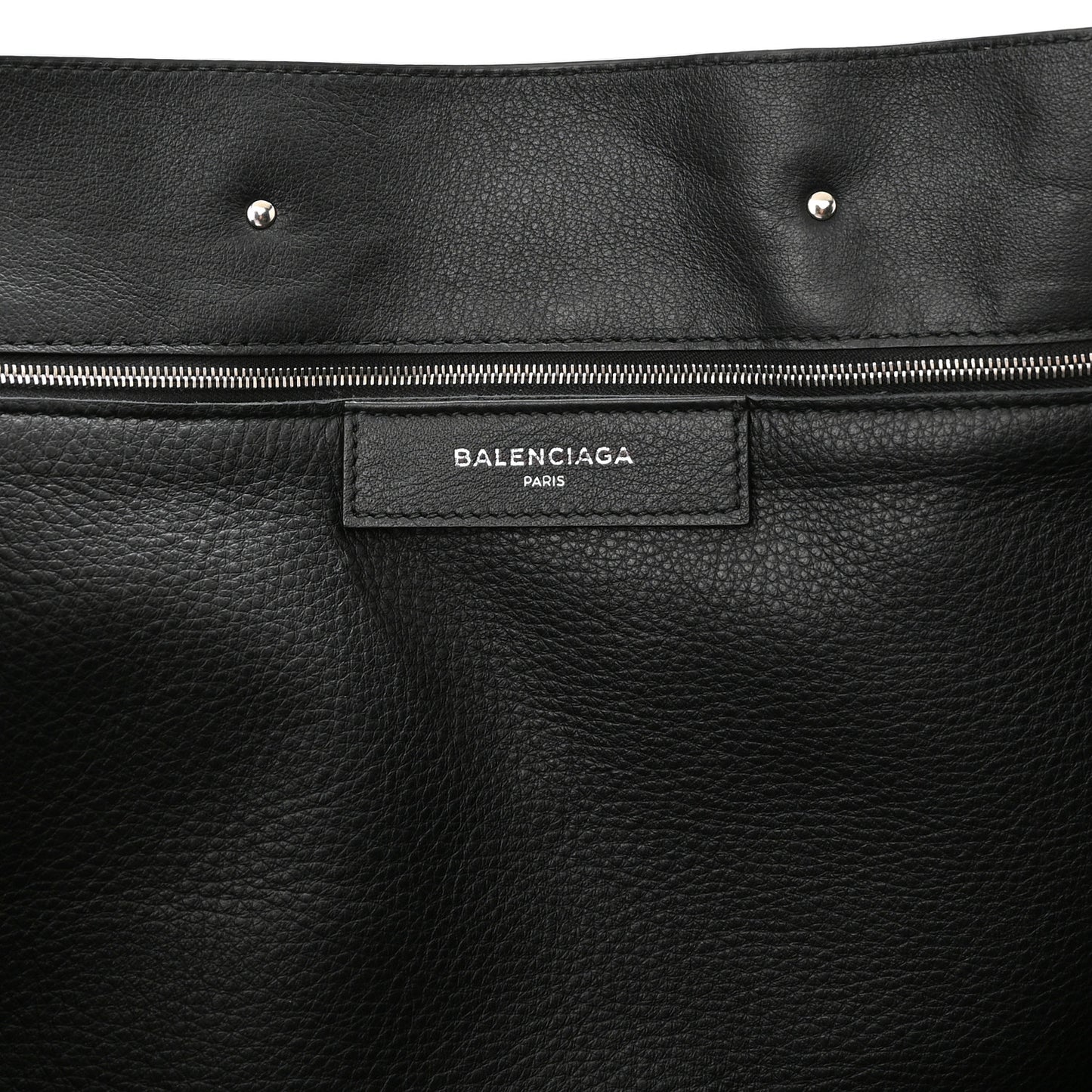 Veau Papier B4 Zip Around Tote Black