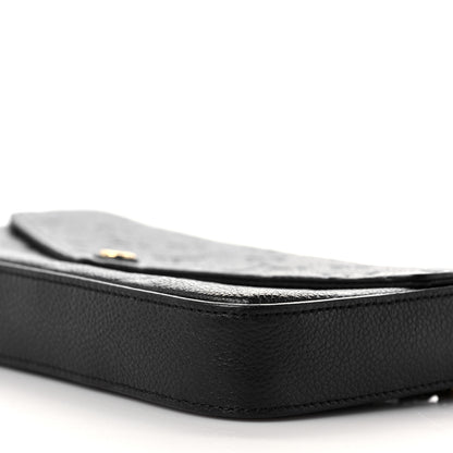 Louis Vuitton Empreinte Pochette Felicie Chain Wallet Black 10 of 10