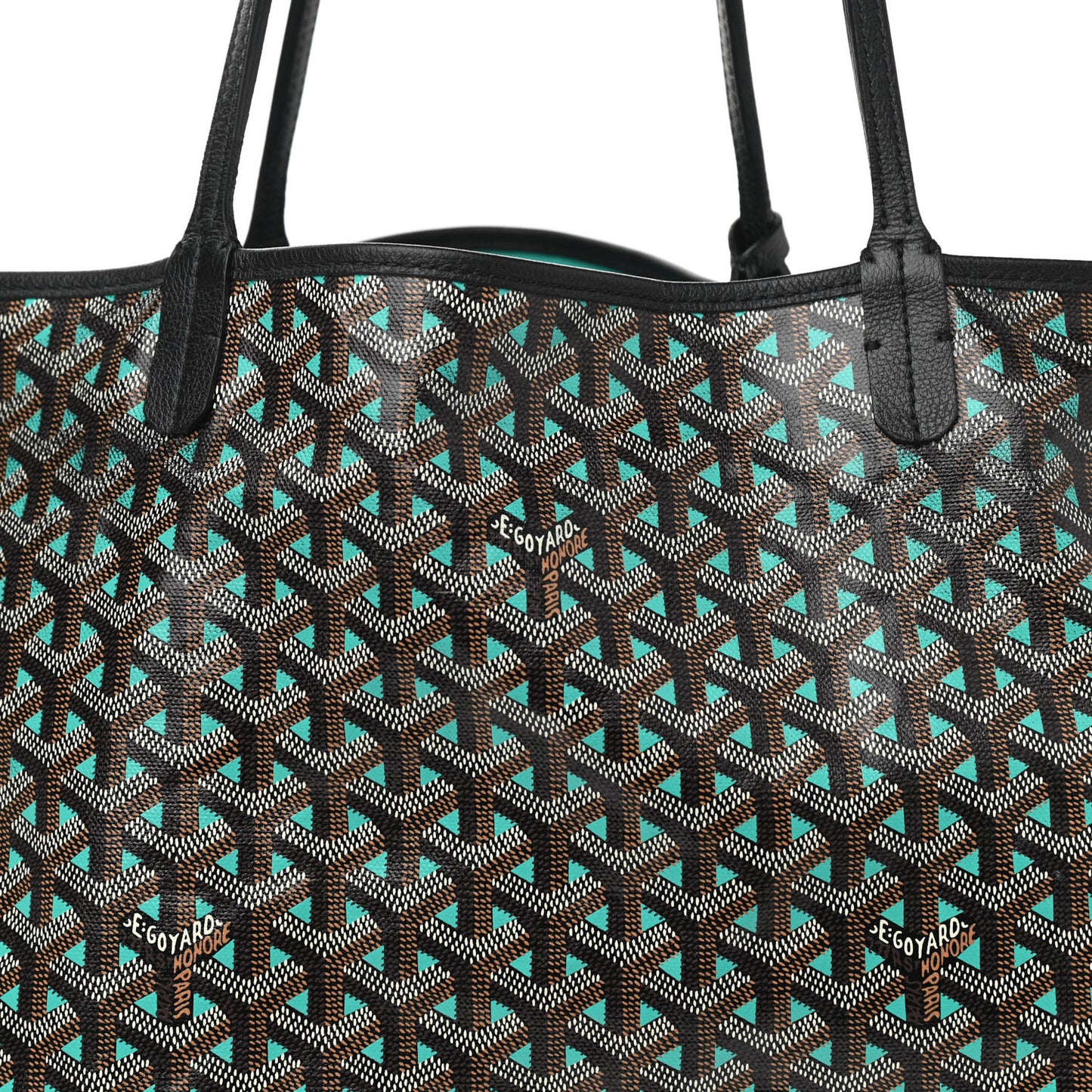 Goyardine Saint Louis Claire Voie GM Black Opaline