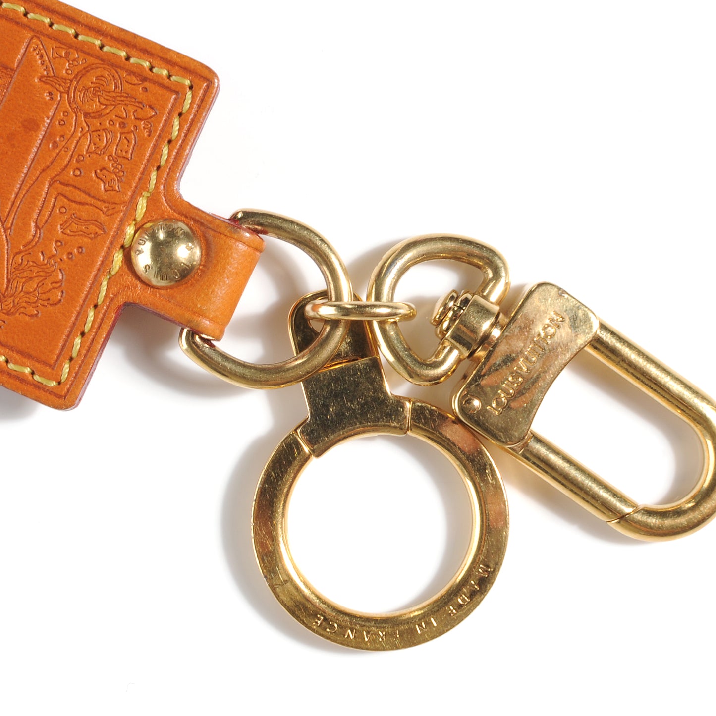 Vachetta Porte Clefs Fortune Key Chain