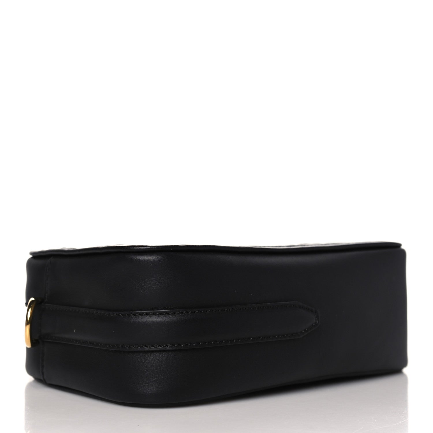 Fendi Vitello Century F is Fendi Bi-Color FF 1974 Embossed Camera Case Maya Black 4 of 10