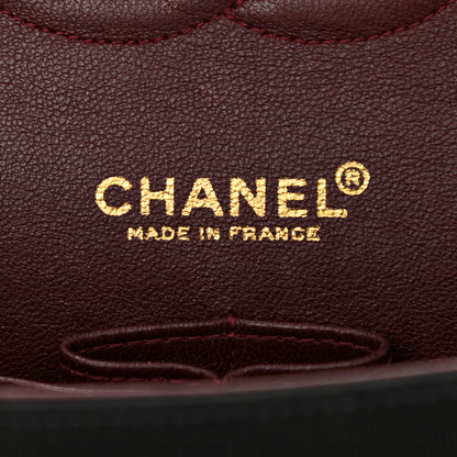 Chanel Jersey Quilted Medium Bijoux Chain Double Flap Black 6 of 12