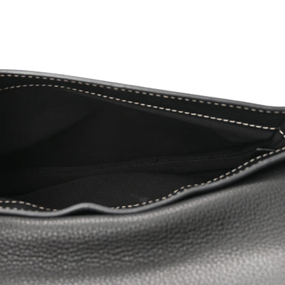 Christian Dior X KAWS Grained Calfskin Saddle Pouch Black 5 of 9