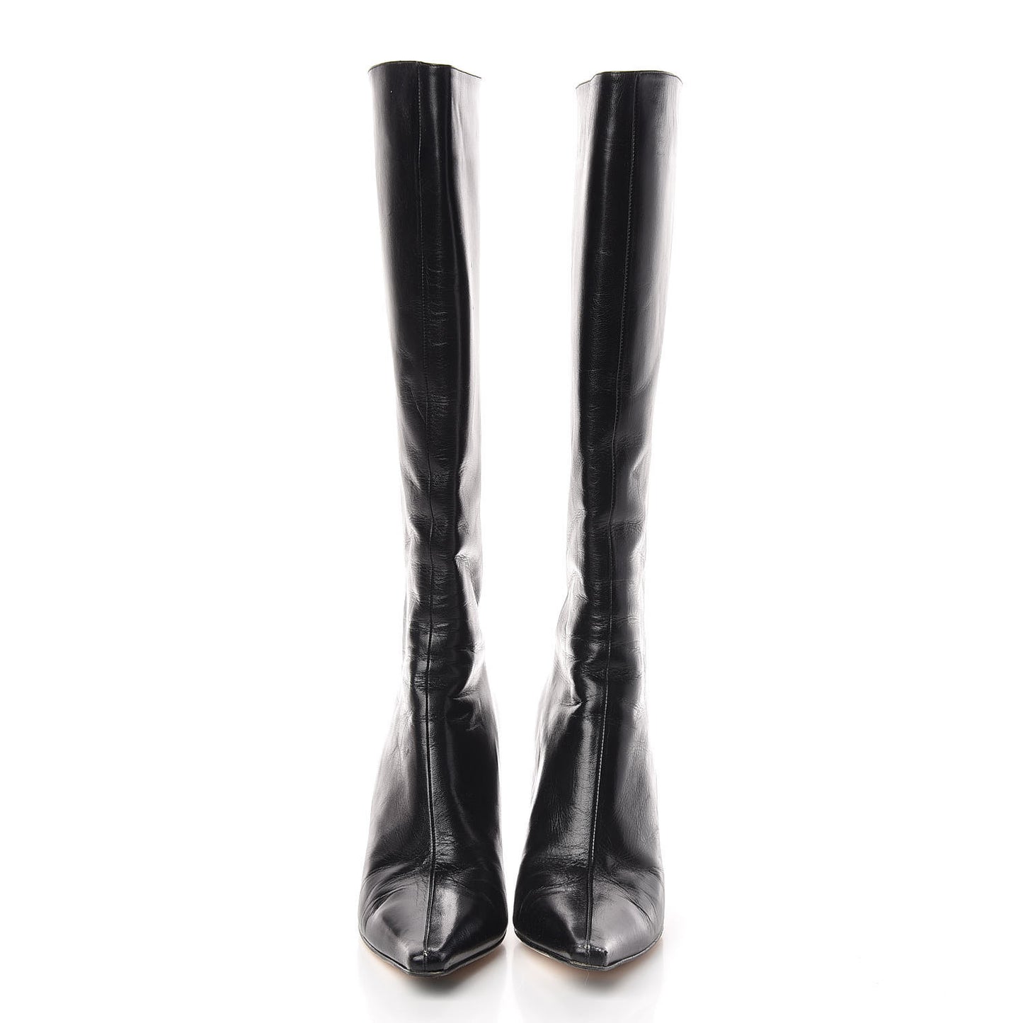 Kid Peony Knee Hight Boots 38.5 Black