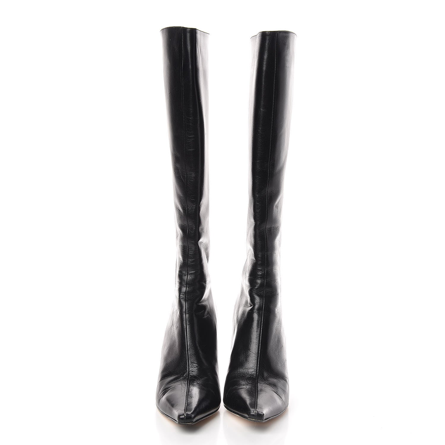 Jimmy Choo Kid Peony Knee Hight Boots 38.5 Black 2 of 11