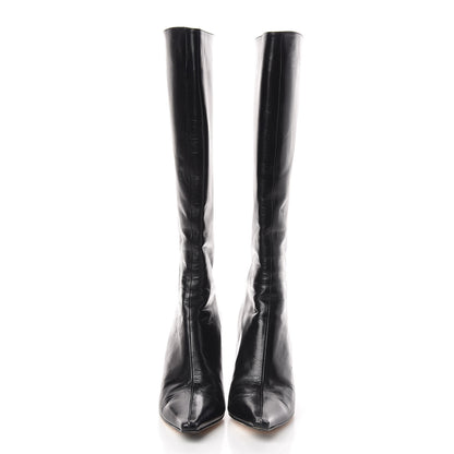 Jimmy Choo Kid Peony Knee Hight Boots 38.5 Black 2 of 11