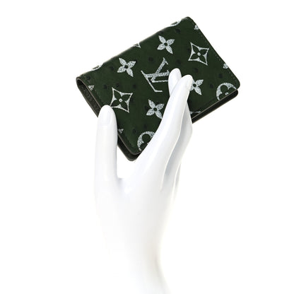 Louis Vuitton Ostrich Monogram Pocket Organizer Cactus 2 of 7