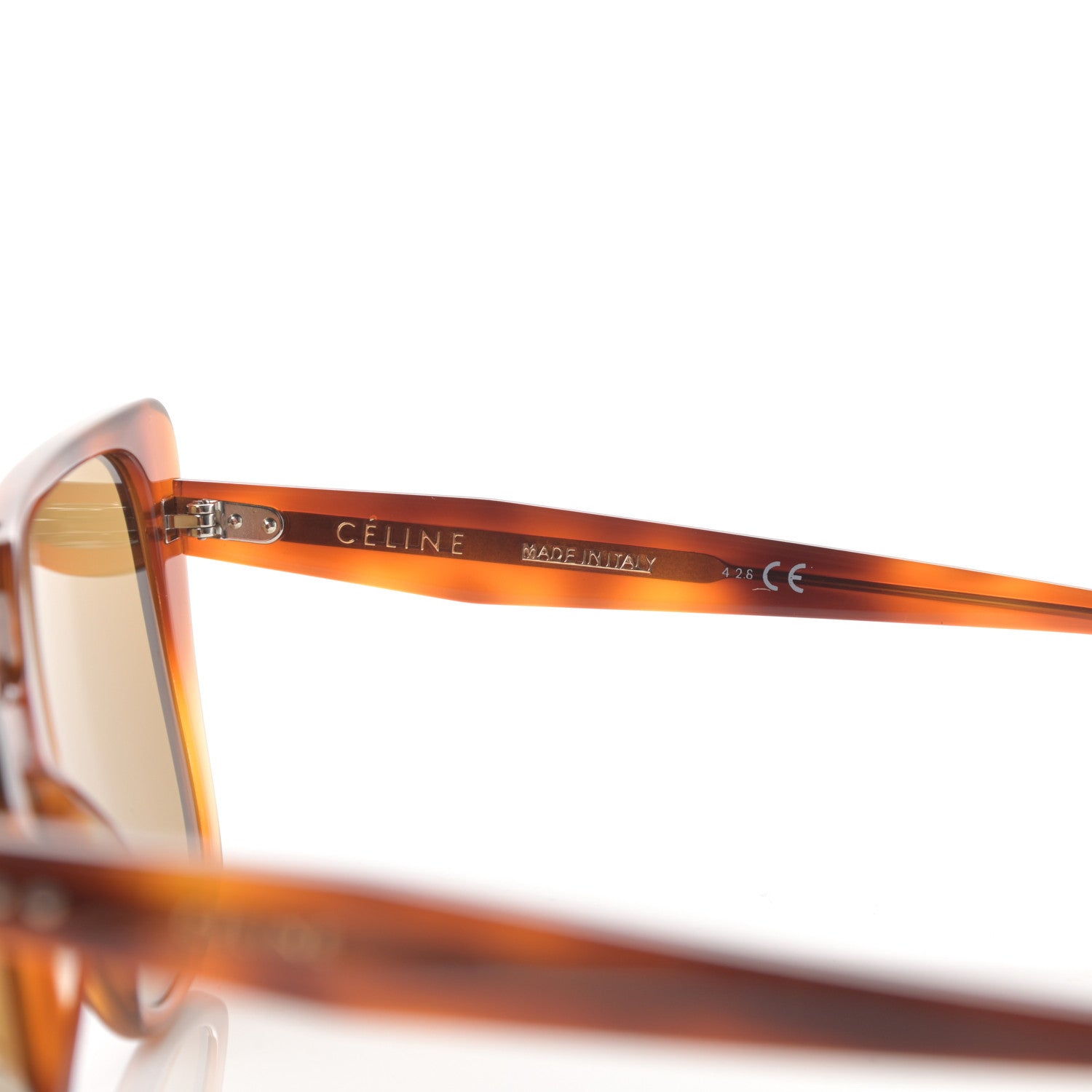 Celine Cat Eye Sunglasses CL40047I Havana Brown 6 of 8